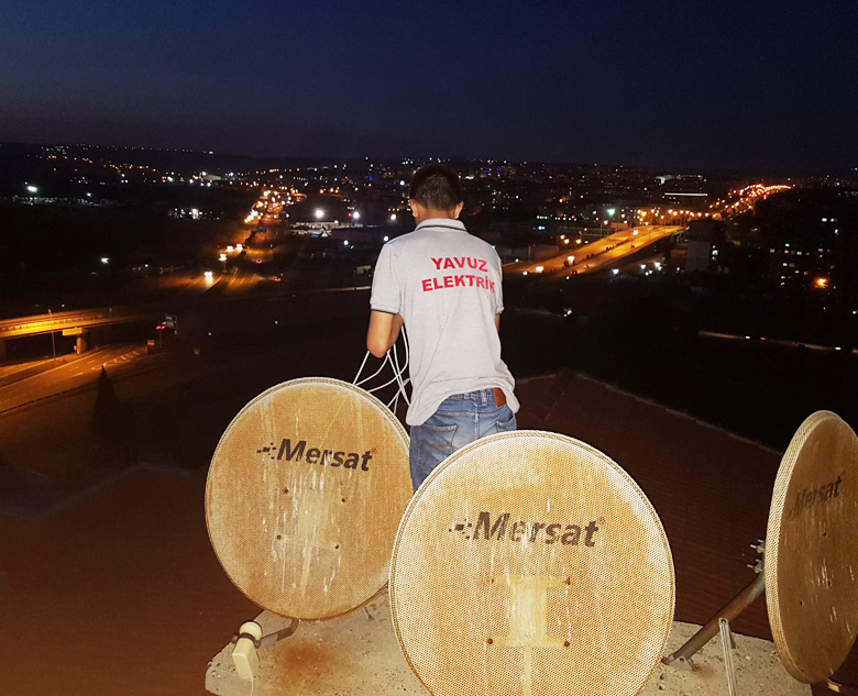 Uydu Sistemi Bakm ve Onarm